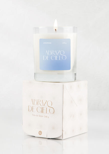 Vela Abrazo de Cielo 240 gr