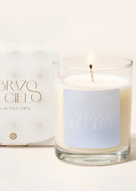 Vela Abrazo de Cielo 240 gr