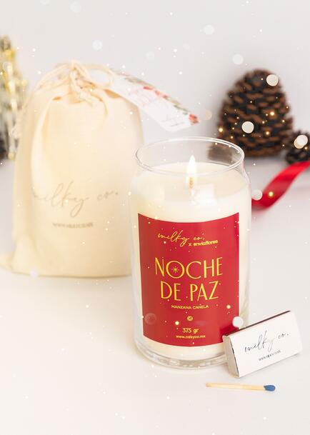 Vela Noche de Paz Milky Co. 375 ml