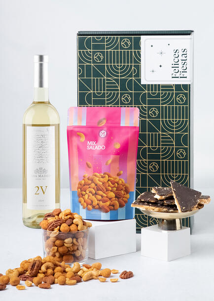 Vino 2V con Toffee Divinata y Mix EF Felices Fiestas