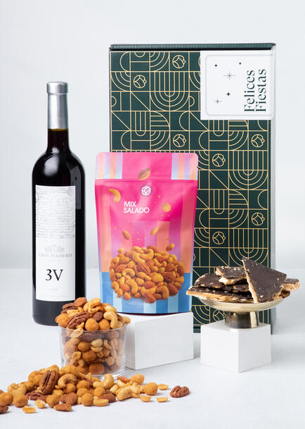 Vino 3V con Toffee Divinata y Mix EF Felices Fiestas