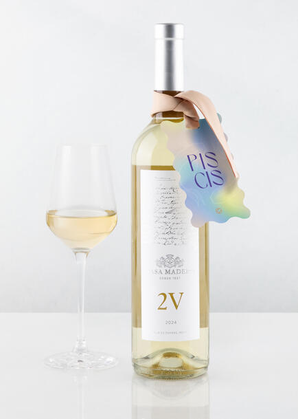 Vino Blanco con Distintivo Piscis