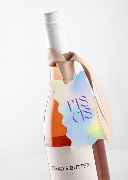 Vino Rosado con Distintivo Piscis