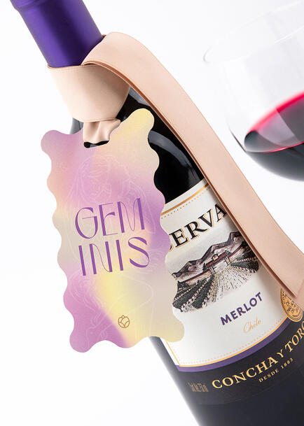 Vino con Distintivo Géminis