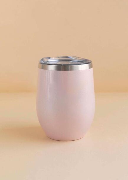 Personaliza Termo Rosa Tornasol 12oz