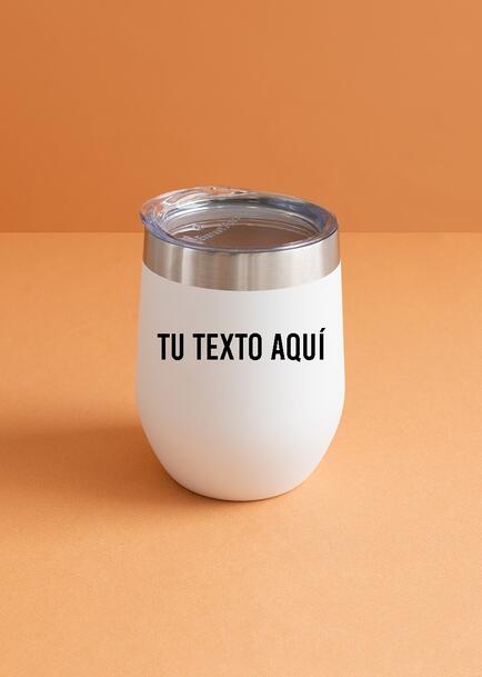Personaliza Termo Blanco 12oz