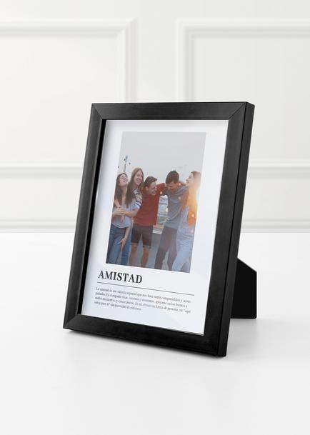 Marco Amistad Chico en Negro