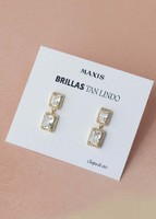 Imagen preview para Earrings ''You shine so pretty'' Maxis - 3