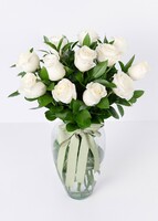 Imagen preview para 12 Rosas Blancas - 1