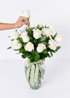 Imagen preview para 12 Rosas Blancas - 2