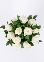 Imagen preview para 12 Rosas Blancas - 3