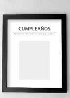 Imagen preview para 12 Rosas Rojas con Marco Foto y Globo Cumpleaños - 5