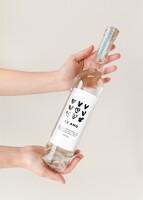 Imagen preview para Personaliza Mezcal 400 conejos con etiqueta "Te amo" - 2
