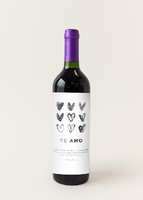 Imagen preview para Personaliza Vino concha y toro con etiqueta "Te amo" - 1