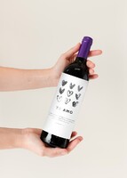 Imagen preview para Personaliza Vino concha y toro con etiqueta "Te amo" - 2