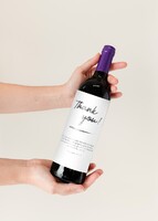 Imagen preview para Personaliza Vino concha y toro con etiqueta "Thank you" - 2