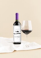 Imagen preview para Personaliza Vino concha y toro con etiqueta "Feliz cumpleaños" - 2