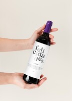 Imagen preview para Personaliza Vino concha y toro con etiqueta "Felicidades" - 2