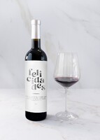 Imagen preview para Personaliza Vino 3V con etiqueta"Felicidades" - 3