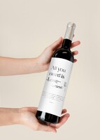 Imagen preview para Personaliza Vino 3V con etiqueta "All you need is love" - 2