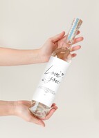 Imagen preview para Personaliza Mezcal 400 conejos con etiqueta "Love you" - 2