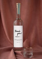 Imagen preview para Personaliza Mezcal 400 conejos con etiqueta "Thank you" - 2