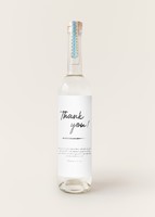Imagen preview para Personaliza Mezcal 400 conejos con etiqueta "Thank you" - 1