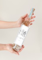 Imagen preview para Personaliza Mezcal 400 conejos con etiqueta "Mr&Mrs" - 2