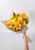 Imagen preview para Ramo de Lilys Amarillas - 2