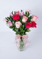 Imagen preview para Arreglo Romántico de 12 Rosas - 1