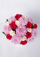 Imagen preview para Arreglo de Rosas Rojas y Roxanas - 3