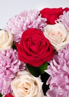 Imagen preview para Arreglo de Rosas Rojas y Roxanas - 4
