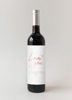 Imagen preview para Personaliza Vino 3V con etiqueta "Love you" - 1