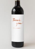 Imagen preview para Personaliza Vino 3V con etiqueta "Thank you" - 4