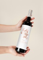 Imagen preview para Personaliza Vino 3V con etiqueta "Felicidades" - 2