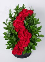 Imagen preview para Amor infinito con 24 rosas en Caja - 3