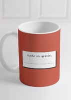 Imagen preview para Personaliza Taza Diseño "Sueña en grande, tu puedes" 15 oz  - 6