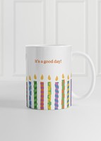 Imagen preview para Personaliza Taza Diseño "It's a Good Day" 15 oz - 4