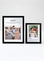 Imagen preview para Marco Amor Grande en Negro - 2