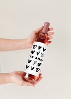 Imagen preview para Vino Beringer con etiqueta "Te amo" - 2