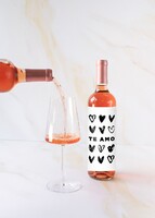 Imagen preview para Vino Beringer con etiqueta "Te amo" - 3