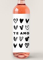 Imagen preview para Vino Beringer con etiqueta "Te amo" - 4
