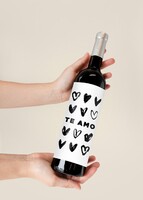 Imagen preview para Vino 3V con etiqueta "Te amo" - 2