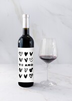 Imagen preview para Vino 3V con etiqueta "Te amo" - 3