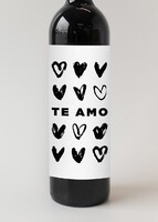Imagen preview para Vino 3V con etiqueta "Te amo" - 4