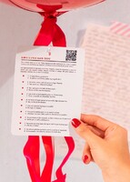 Imagen preview para Personaliza Vino rosado con etiqueta "Te amo" y Globo esfera - 3