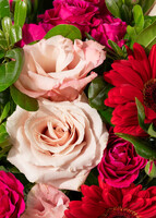 Imagen preview para Arreglo de Gerberas Rojas y Lisianthus - 3