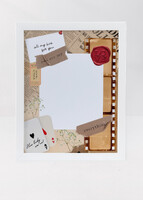 Imagen preview para Personaliza Marco Blanco Grande "Scrappbook" - 2