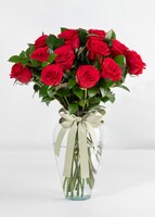 Imagen preview para Clásico Amor con 12 Rosas Rojas - 1