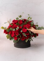 Imagen preview para 50 Rosas rojas en Caja - 2